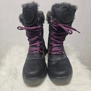 Santana Canada Maldine 2 Snow Boots Black/Purple Women's Size 6